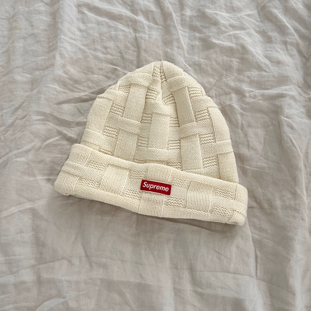 Supreme Basket Weave Beanie - image 1